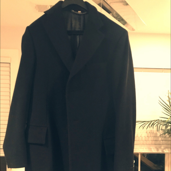 burberry wool cashmere tailored coat